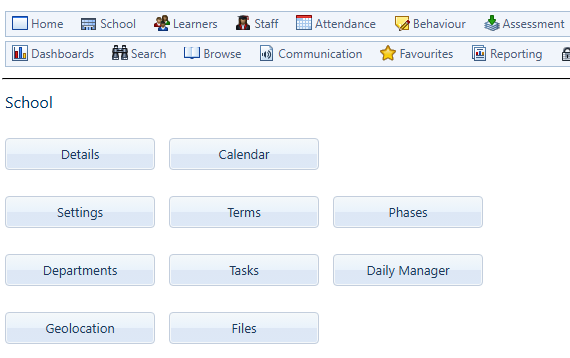Saspac geolocation. Set up perimeters of your school and track staff clock in times