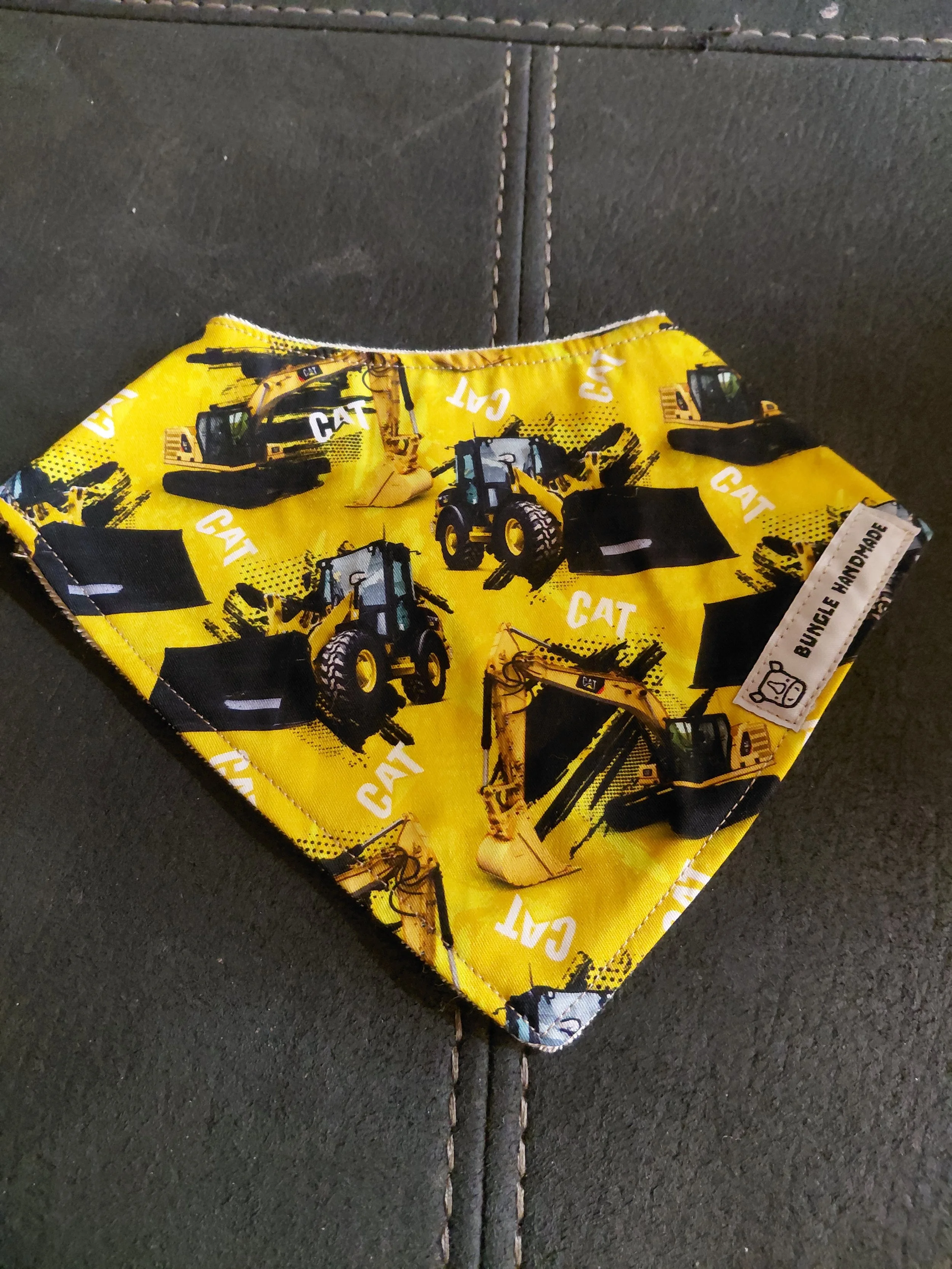 Handmade CAT Bandanna Bib