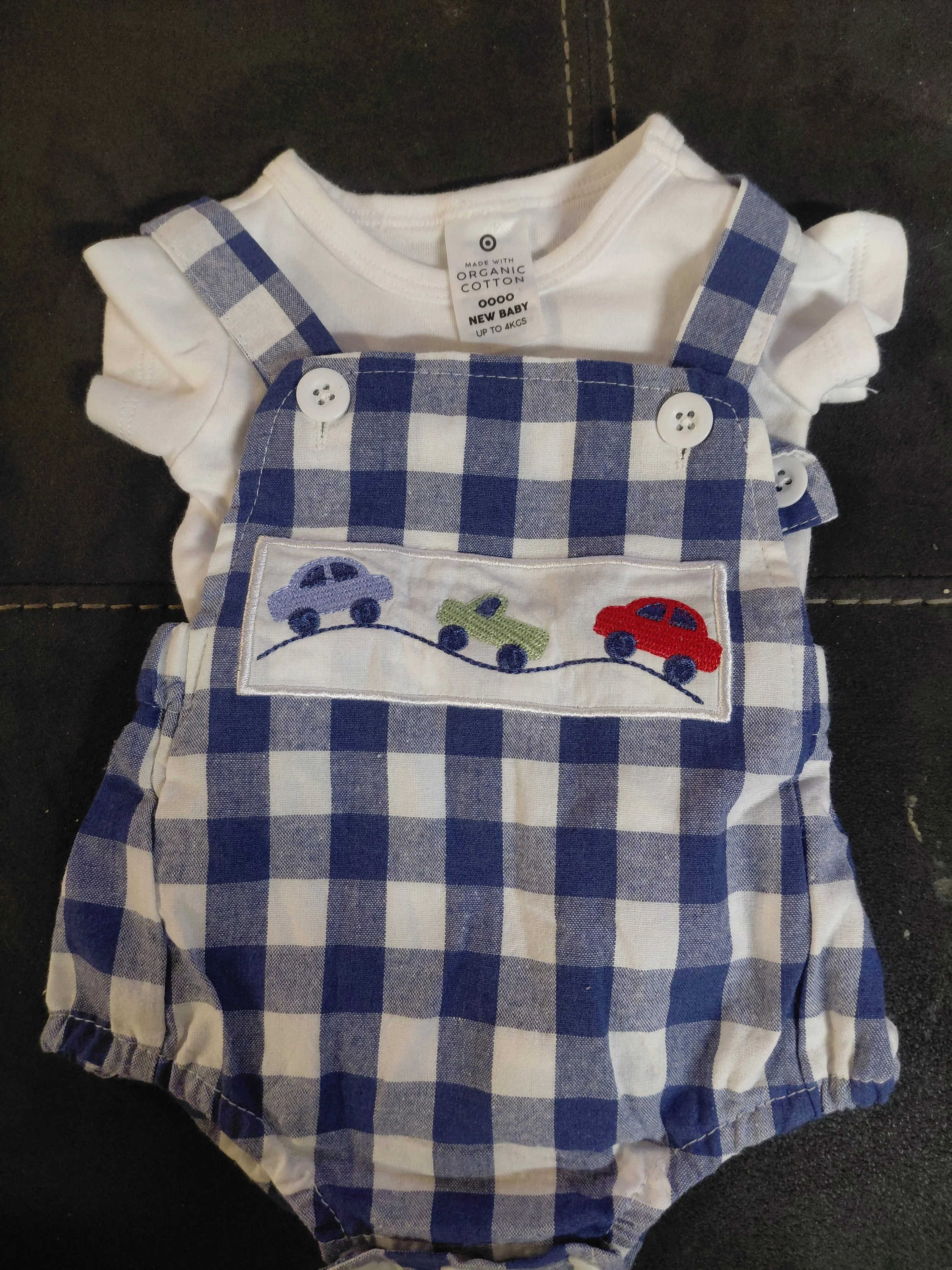 [0000] Cars Overall bodysuit
