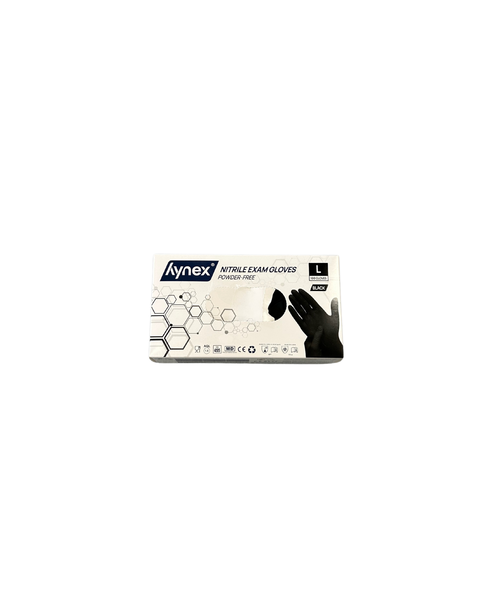 Nitril Handschoenen L 100st.