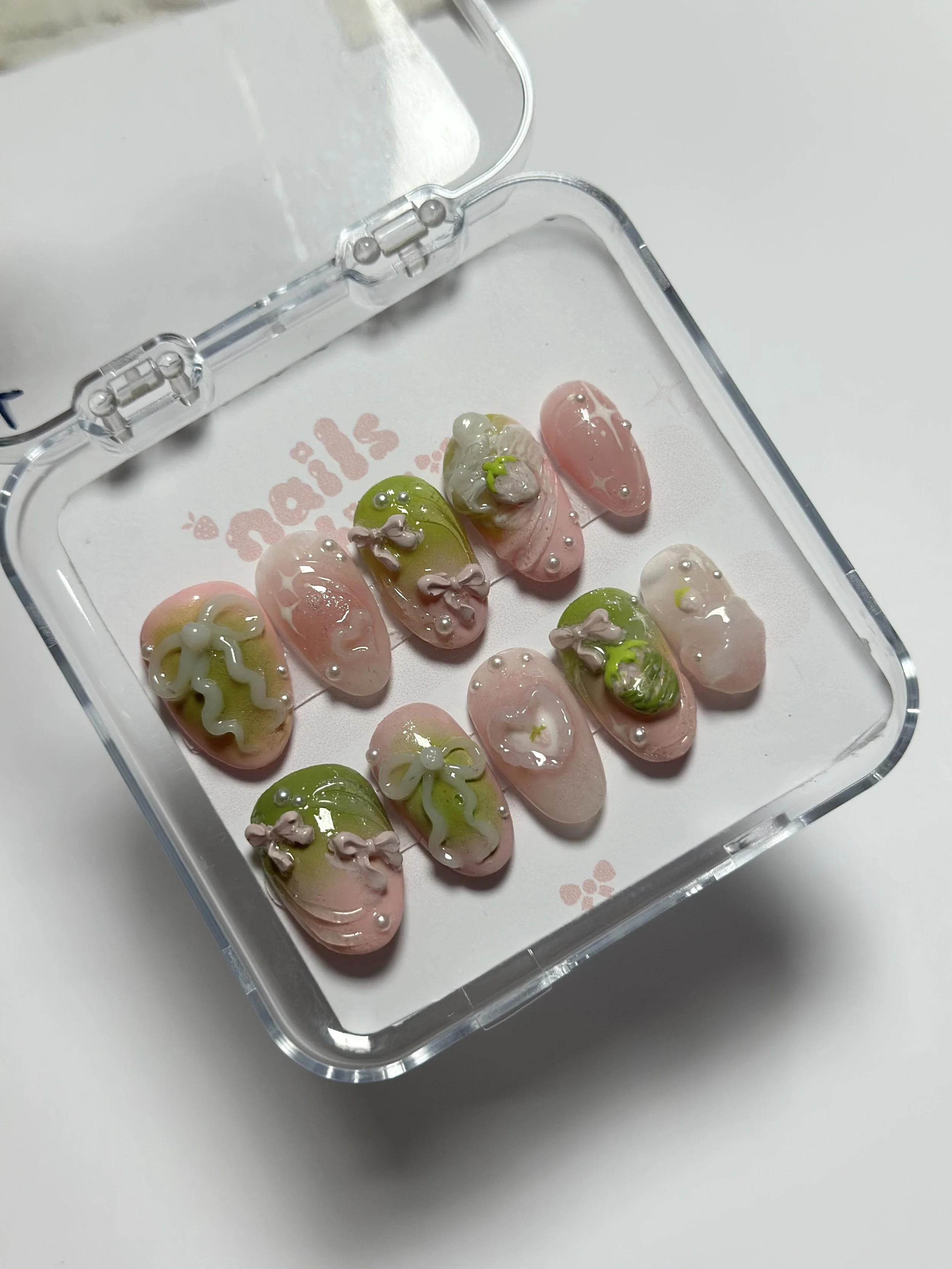 strawberry matcha set 🍓 🍵 ｡𖦹°