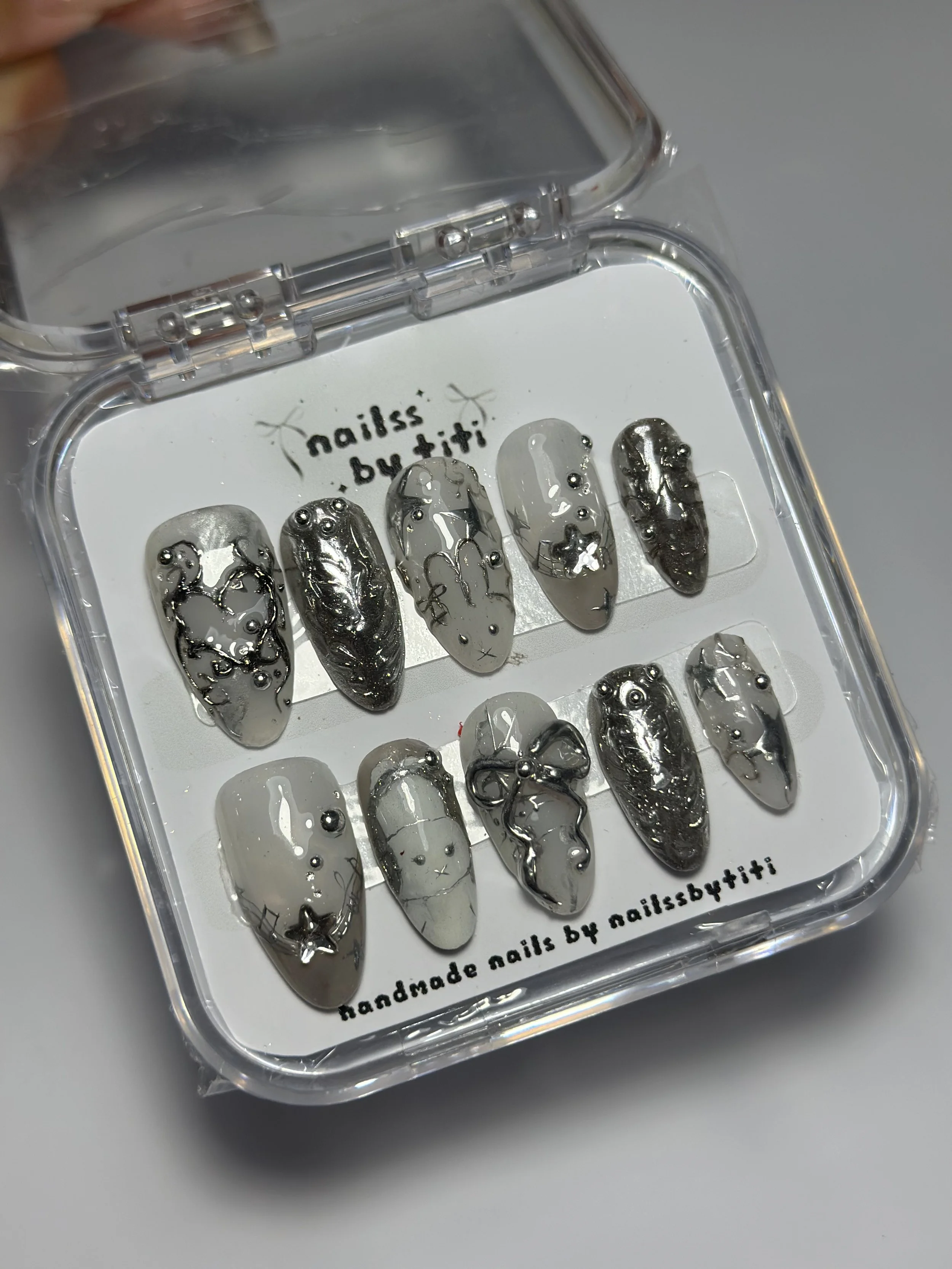 silver miffy set .✦ ݁˖