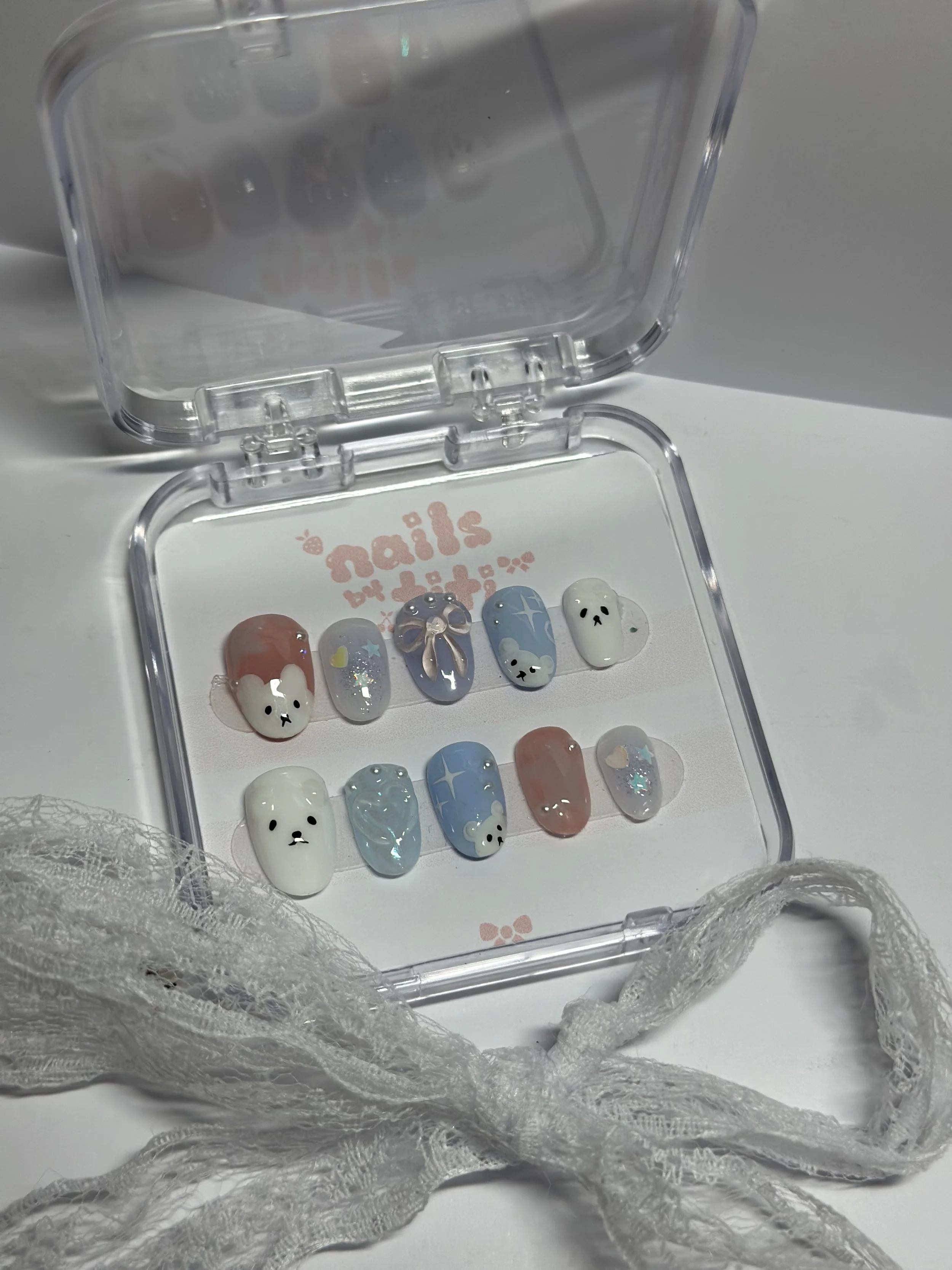 polar bear set ๋࣭ ⭑