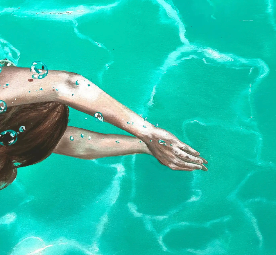 Über ein spätsommerliches Schwimmen …
