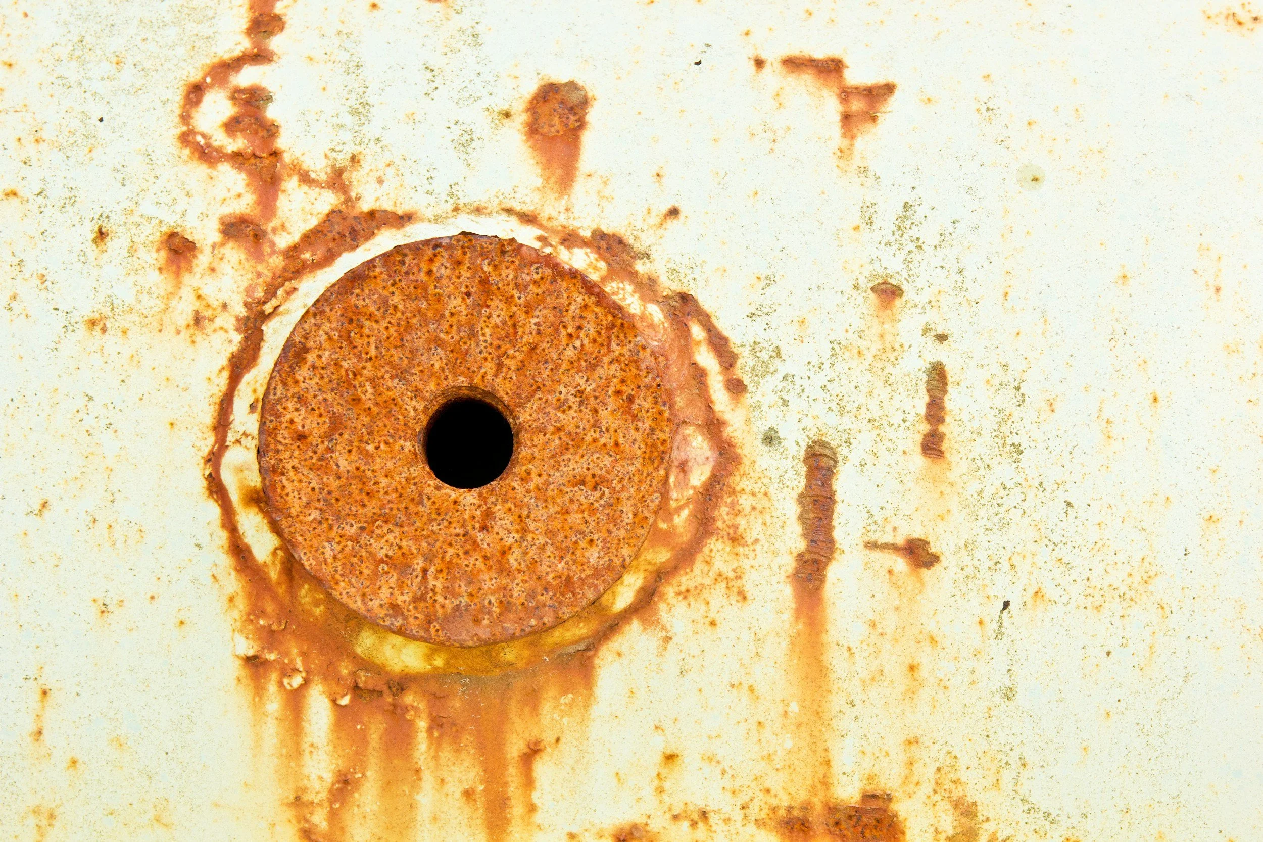 Corrosion on metal surface