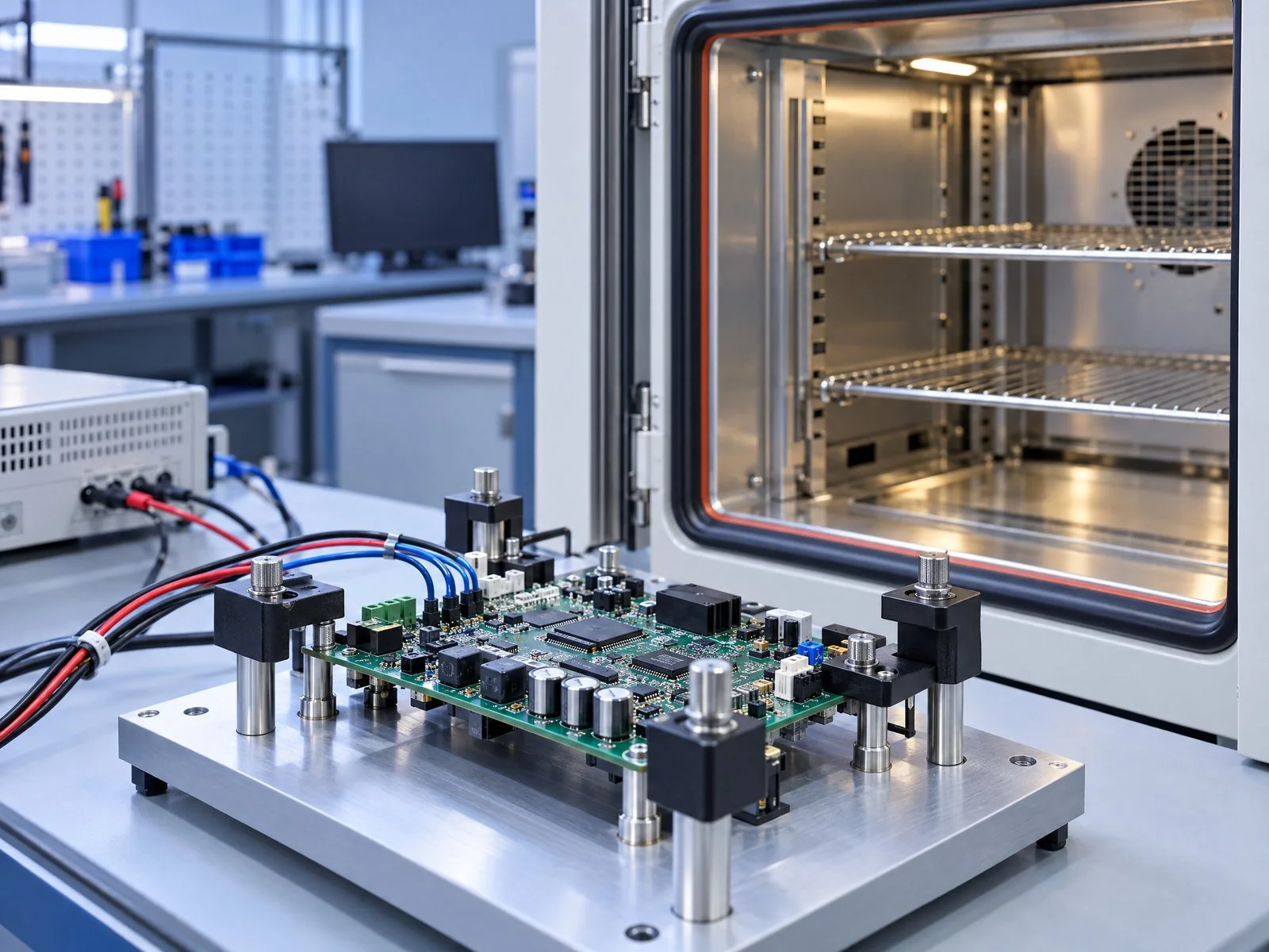 burn-in testing electronic assembly