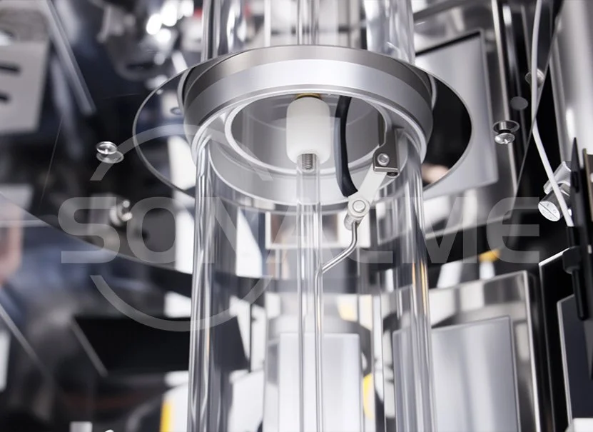 Xenon Arc Lamp in Test Chamber