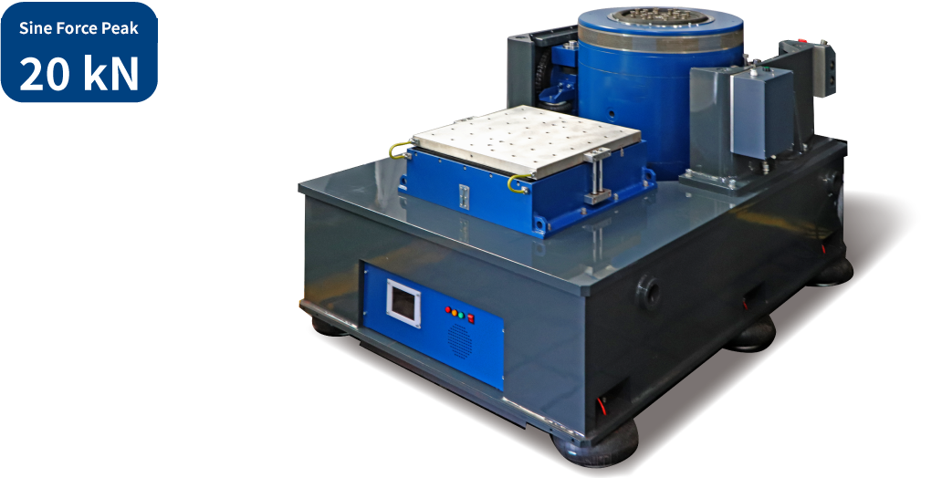 EDM-2000 20 kN electrodynamic vibration shaker system with precision slip table for sine, random, and shock vibration testing in Malaysia