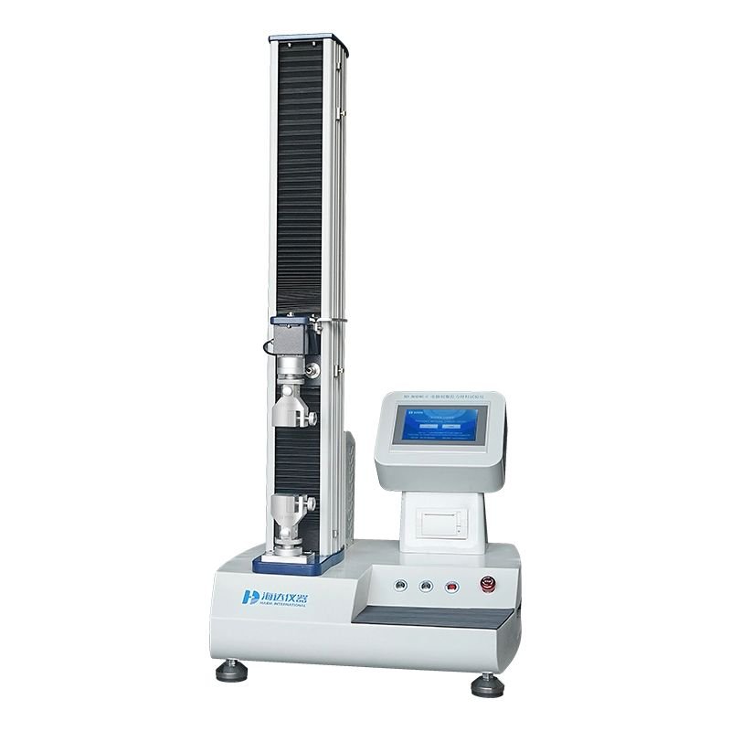 practical single-column tensile machine for flexible and smaller specimens