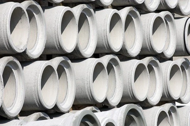 Concrete and polymer-concrete pipe testing