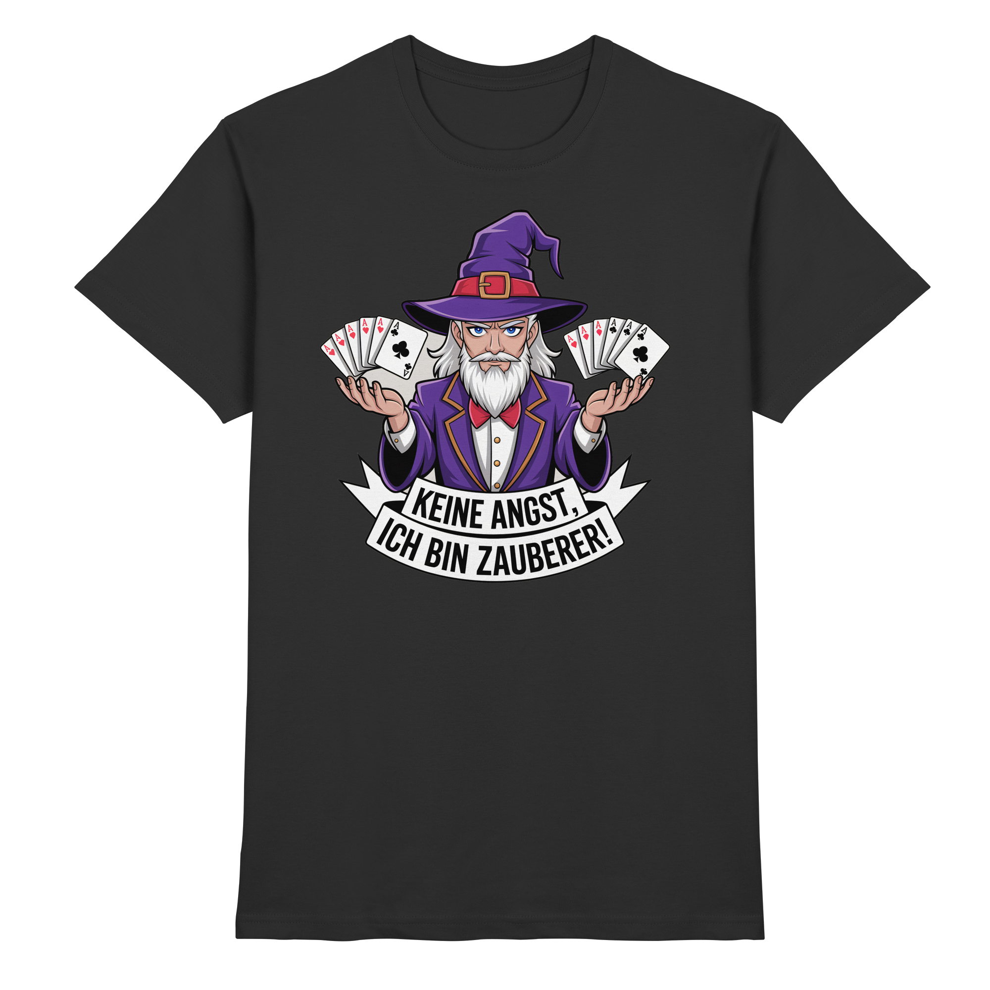 Magisches T-Shirt 'Keine Angst, Ich bin Zauberer'