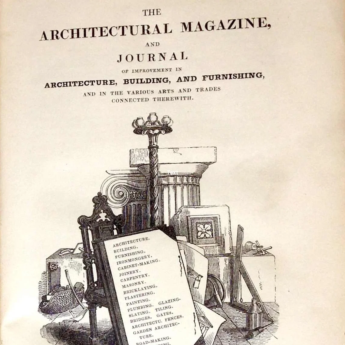 The Architectural Magazine, 1834