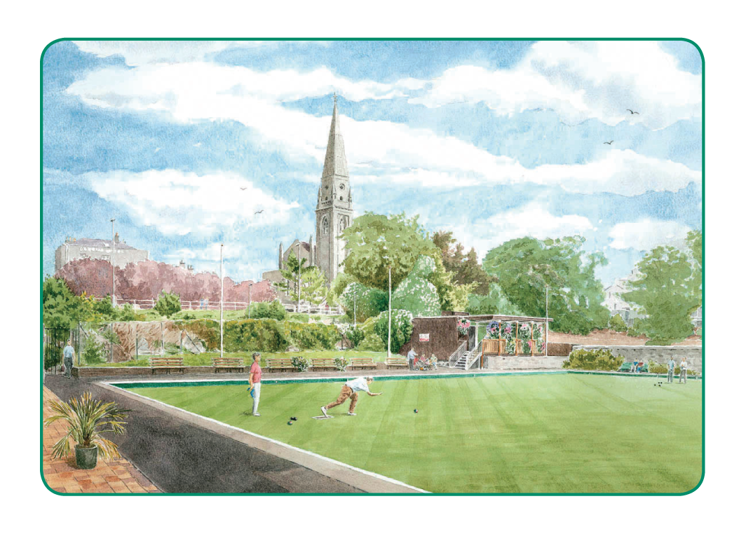 Moran park water colour by Johnnie Greene