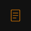 simple line illustration icon of a document
