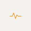 simple line illustration icon of a line chart