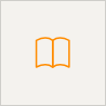 simple outline icon of a book