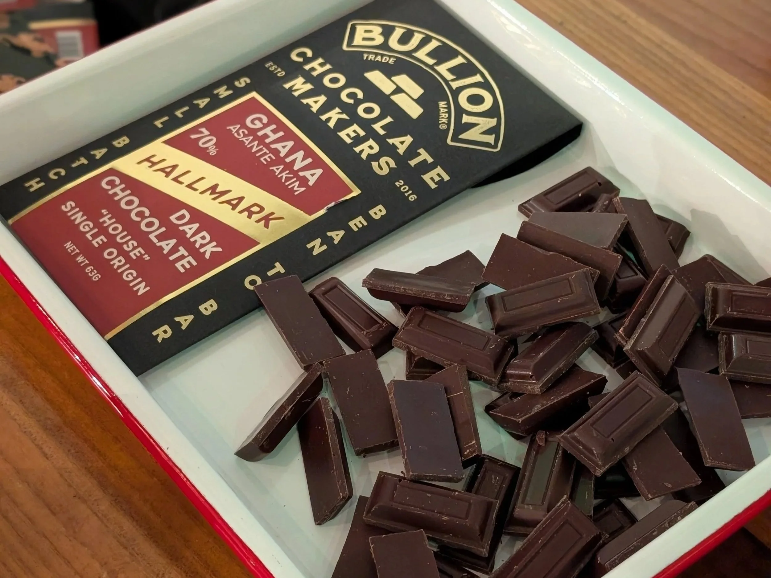 Bullion Craft Chocolate Tasting