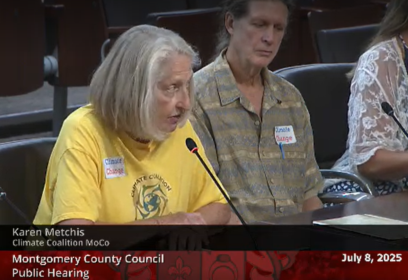 Coalition's testimony to support the removal of M83