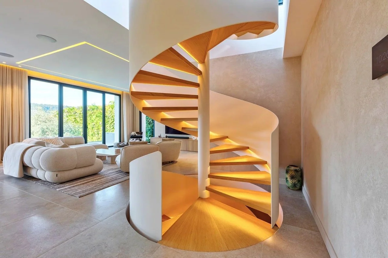 L'escalier.