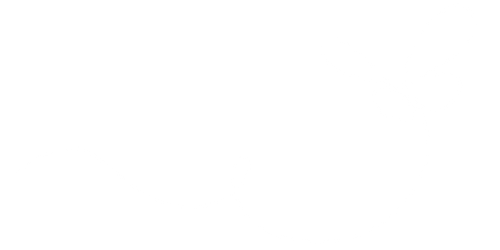 Eine weiße, Schleifen-ähnliche Linie auf schwarzem Hintergrund, die eine geometrische Form bildet, die an eine Schleife oder einen Knoten erinnert.