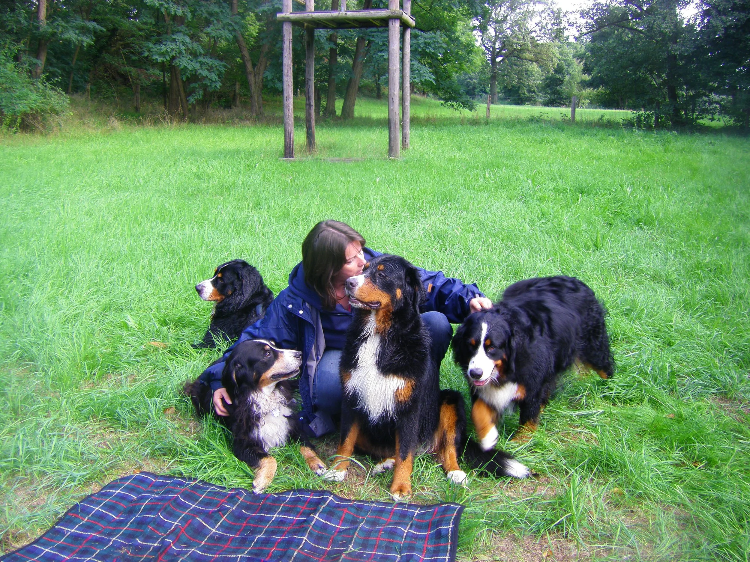 Ich glaube, das ist das letzte Gruppenfoto in dieser außergewöhnlichen Konstellation *seufz. Mit einer Freudin an einem See bei Otersen (Sommer 2010)