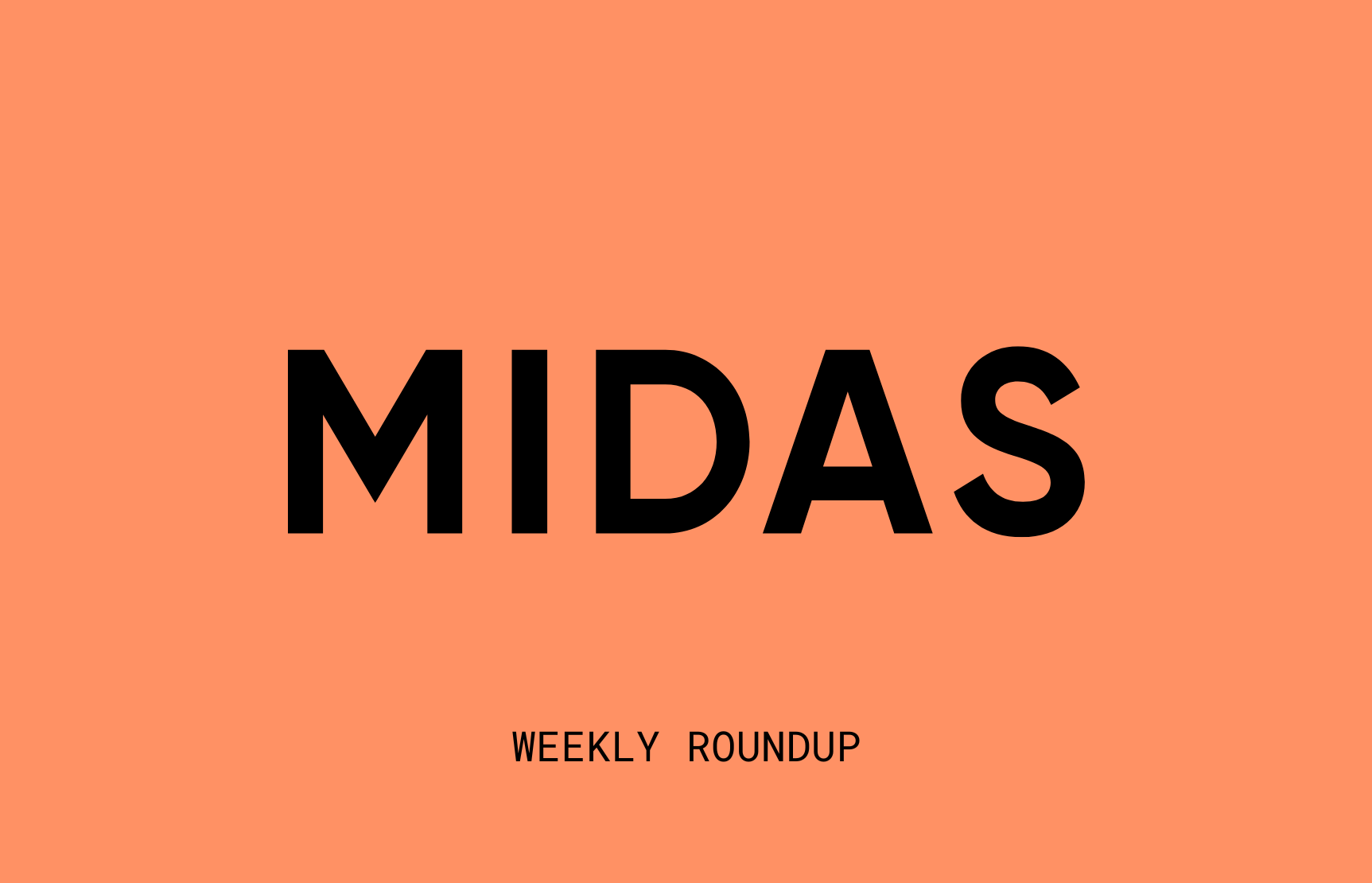 This week at Midas 31st August-4th September