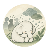 對周圍的人的情緒和言語很敏感