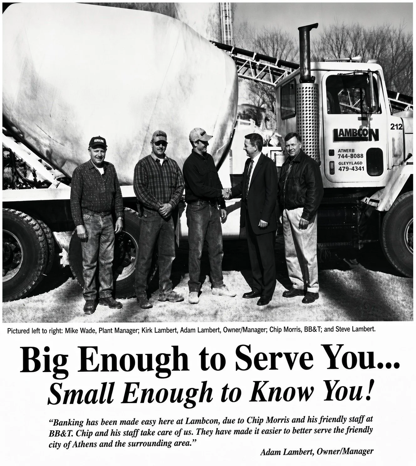 Lambcon Newspaper Ad