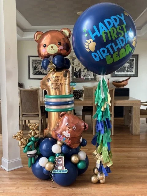 Happy First Birthday Bear!
These incredible balloons are the perfect way to celebrate you turning one in Newtown PA