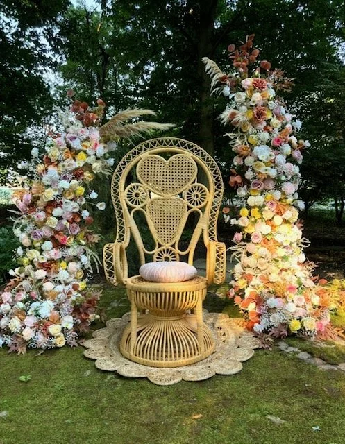 Faux Floral Arch Package-Boho Sweet
