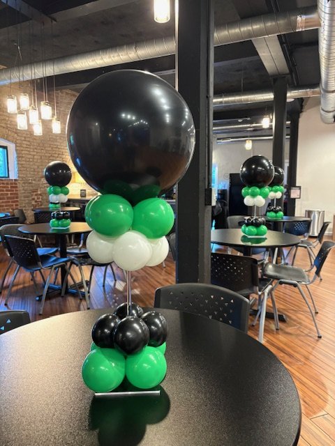 Traditional Balloon Centerpieces- Set of 8