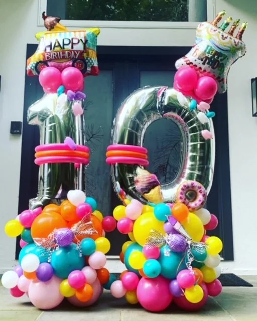 Double Digit Theme Number Bouquet