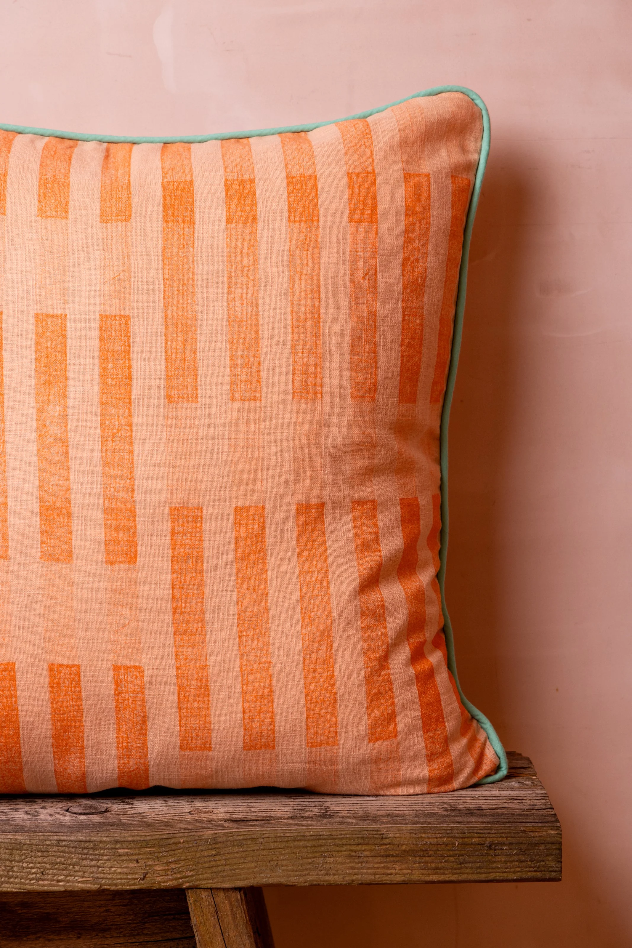 Coral Broken Stripe