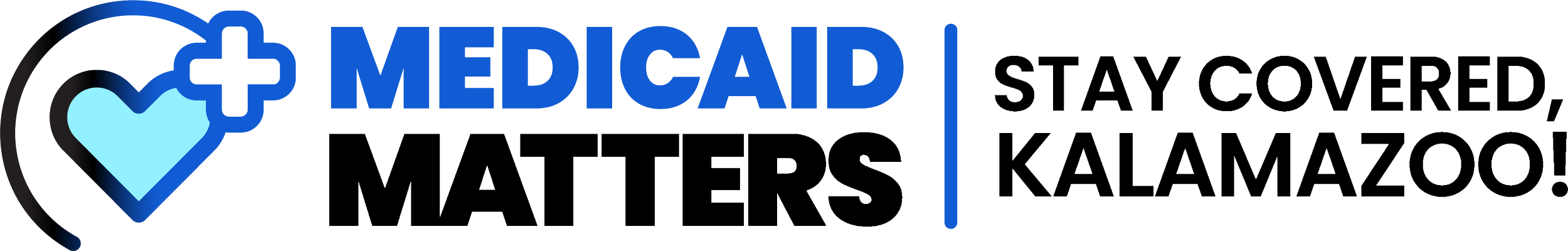 The logo for Medicaid Matters - Stay Covered, Kalamazoo!