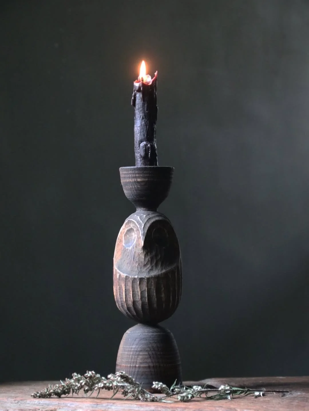 AWa - Owl Candleholder