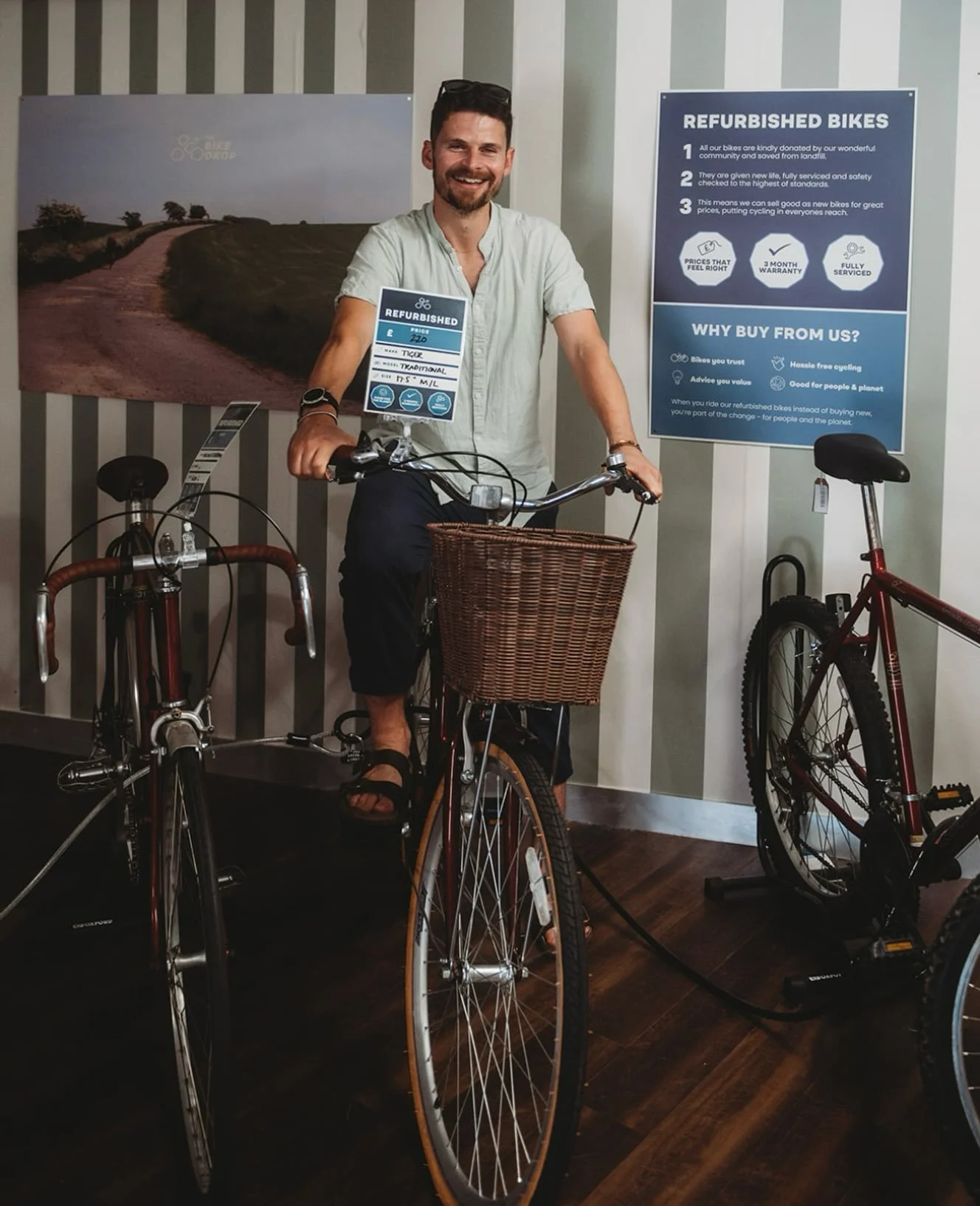 💰This is what pay day should look like. Make the most of summer, hop on that bike you have always wanted, and feel good about where your money goes do. 

Sustainable and fully serviced, these bikes are ready for your next adventure🌍

Visit us in ei