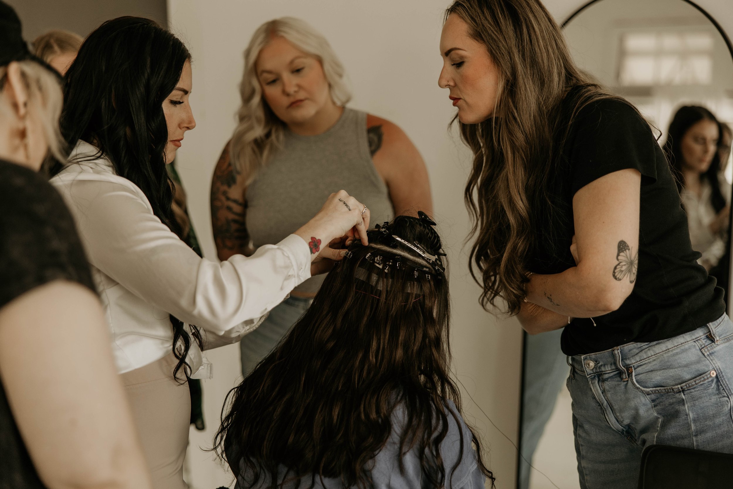 Owner and Founder of The Last Bead MethodTM, business goals, hair extensions, methods to installing extensions, education expert on installing hair extensions, online class setting, teaching hair methods to extensions, grow your salon, hair technique