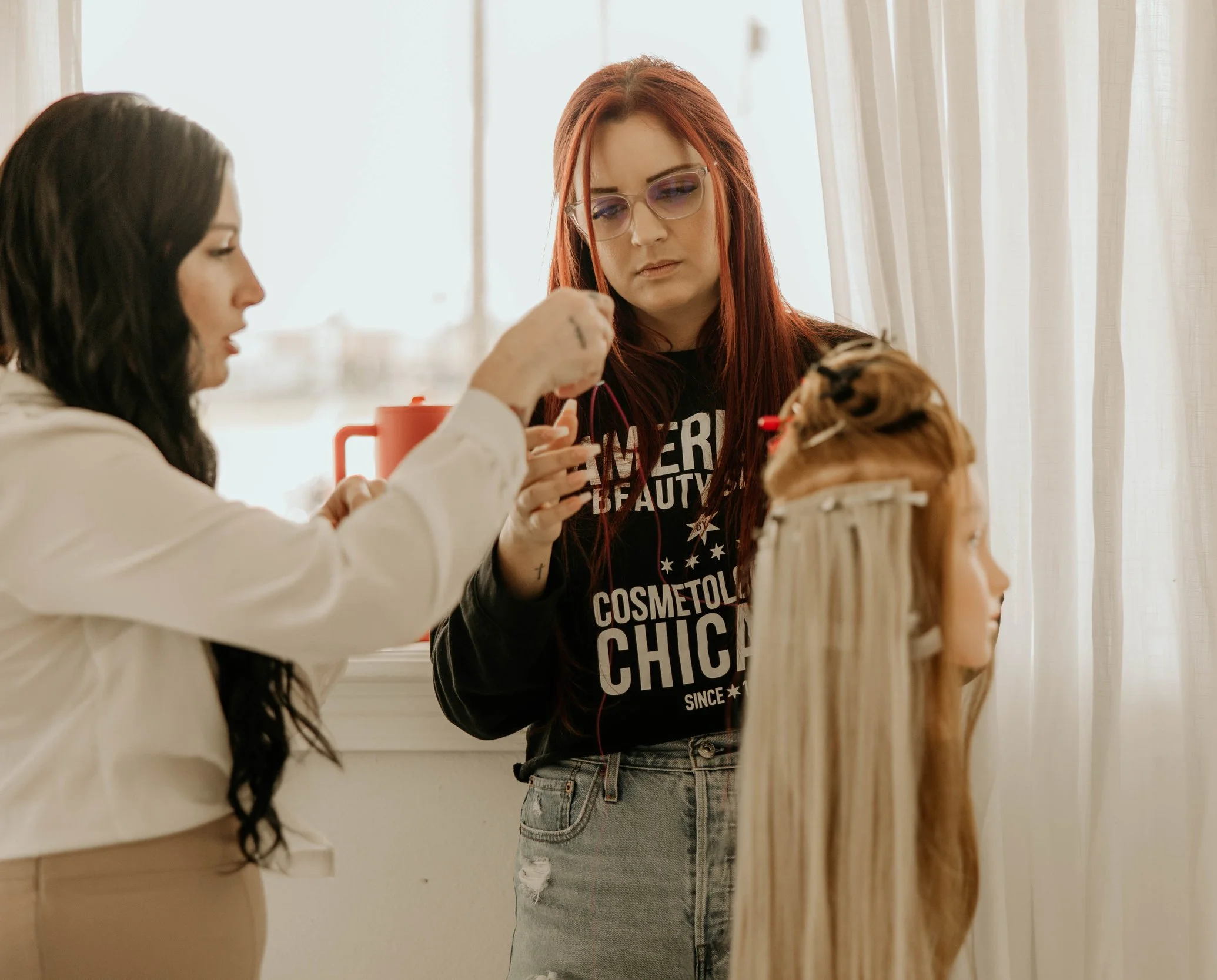 Owner and Founder of The Last Bead MethodTM, business goals, hair extensions, methods to installing extensions, education expert on installing hair extensions, online class setting, teaching hair methods to extensions, grow your salon, hair technique
