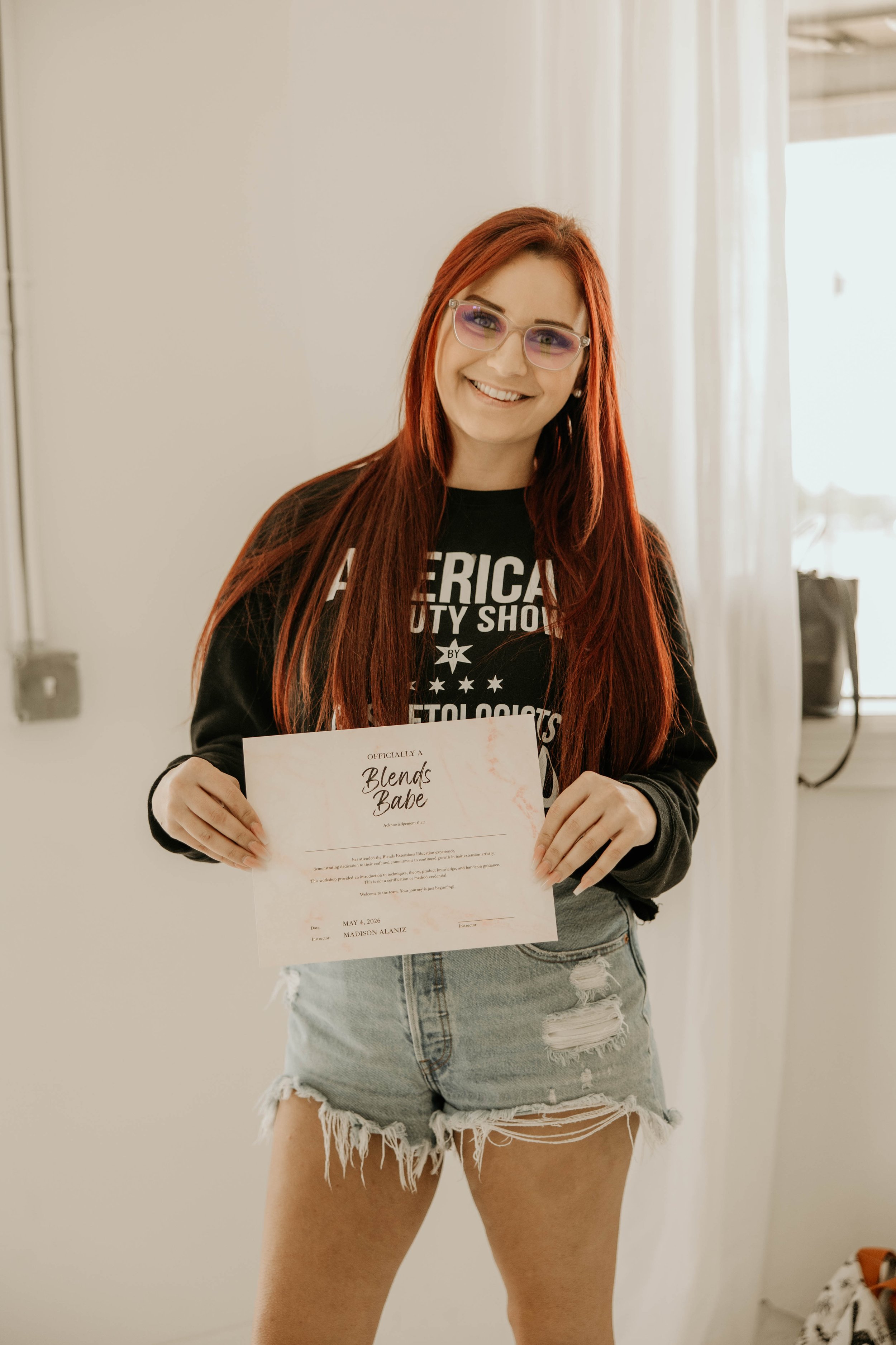Owner and Founder of The Last Bead MethodTM, business goals, hair extensions, methods to installing extensions, education expert on installing hair extensions, online class setting, teaching hair methods to extensions, grow your salon, hair technique