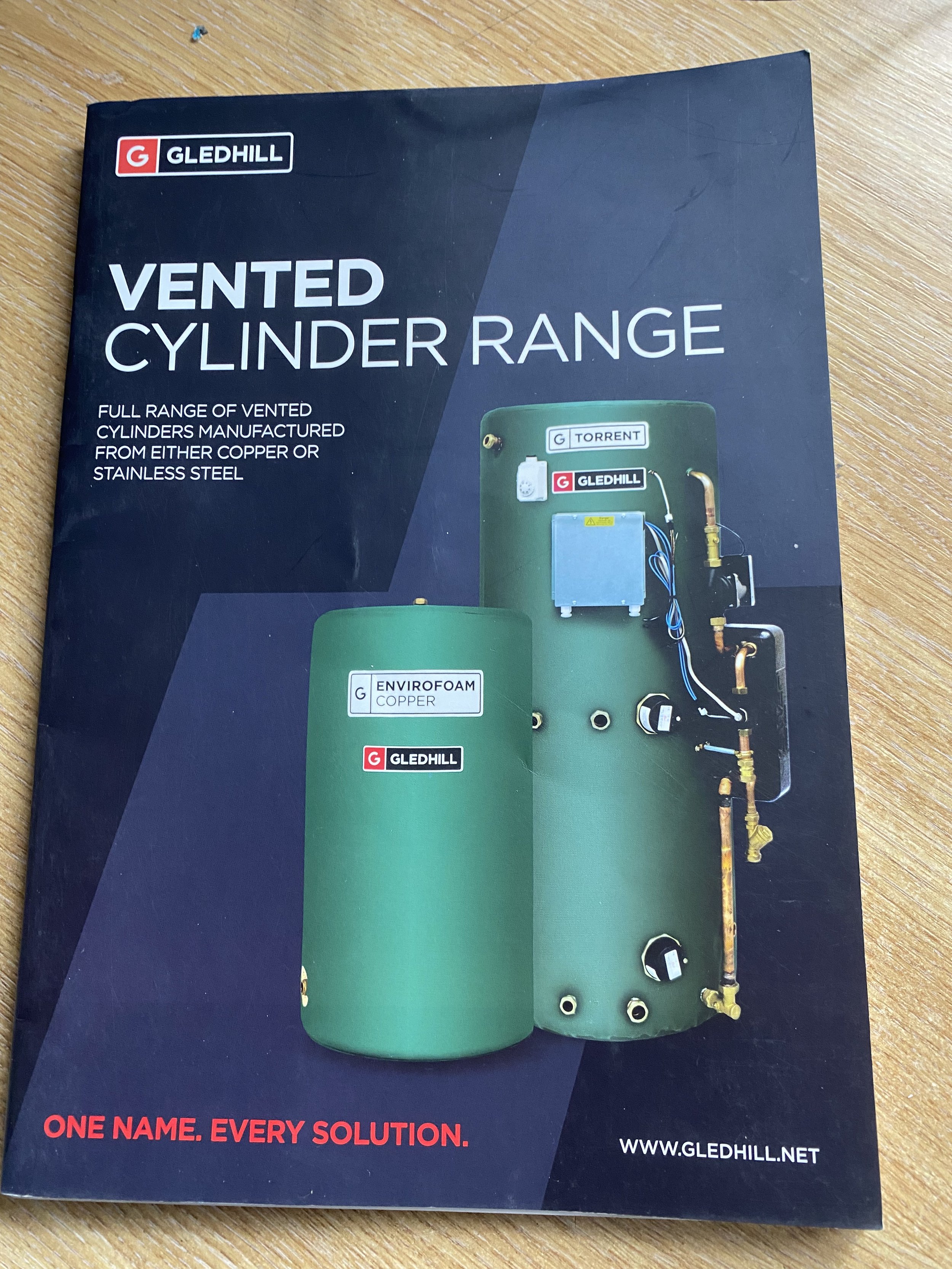 Brochure  GLEDHILL WATER TANKS
