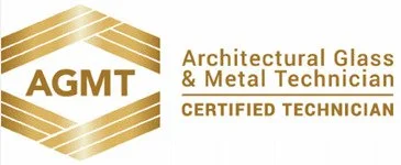 AGMT Architectural Glass and Metal Technician Certified Technician logo