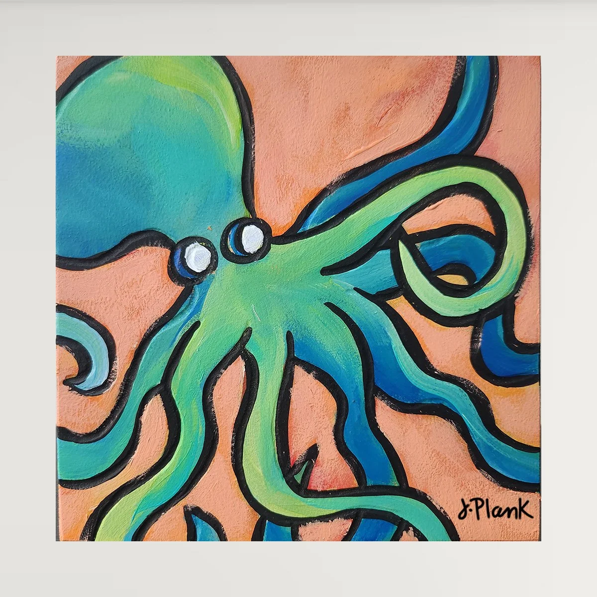 Origial Art - 6" Octopus