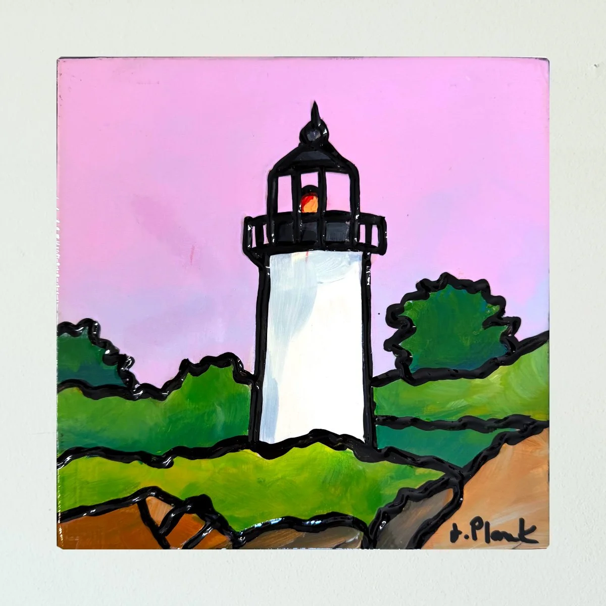 Origial Art - 6" Lighthouse