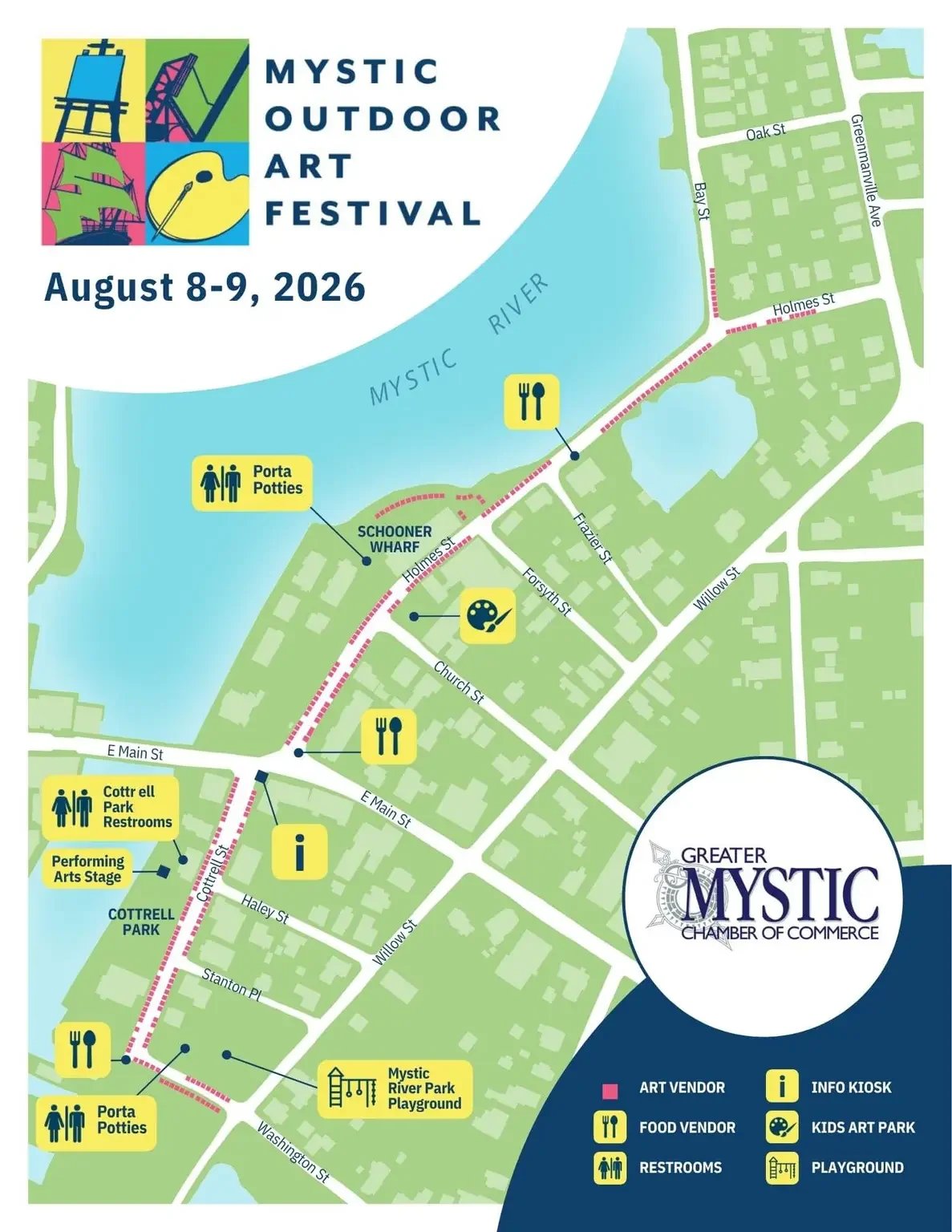 68th annual Mystic Outdoor Art Festival