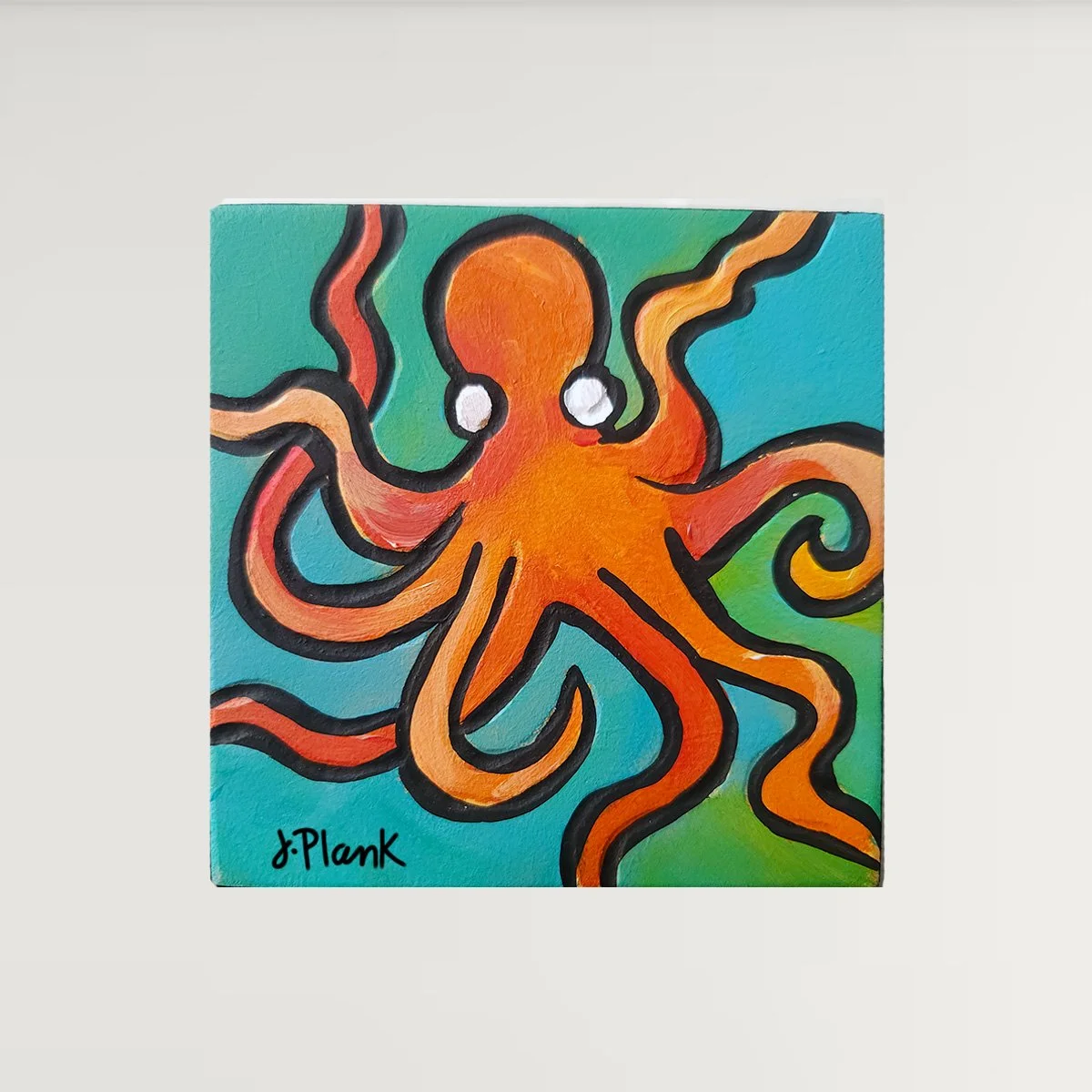 Origial Art - 4" Octopus