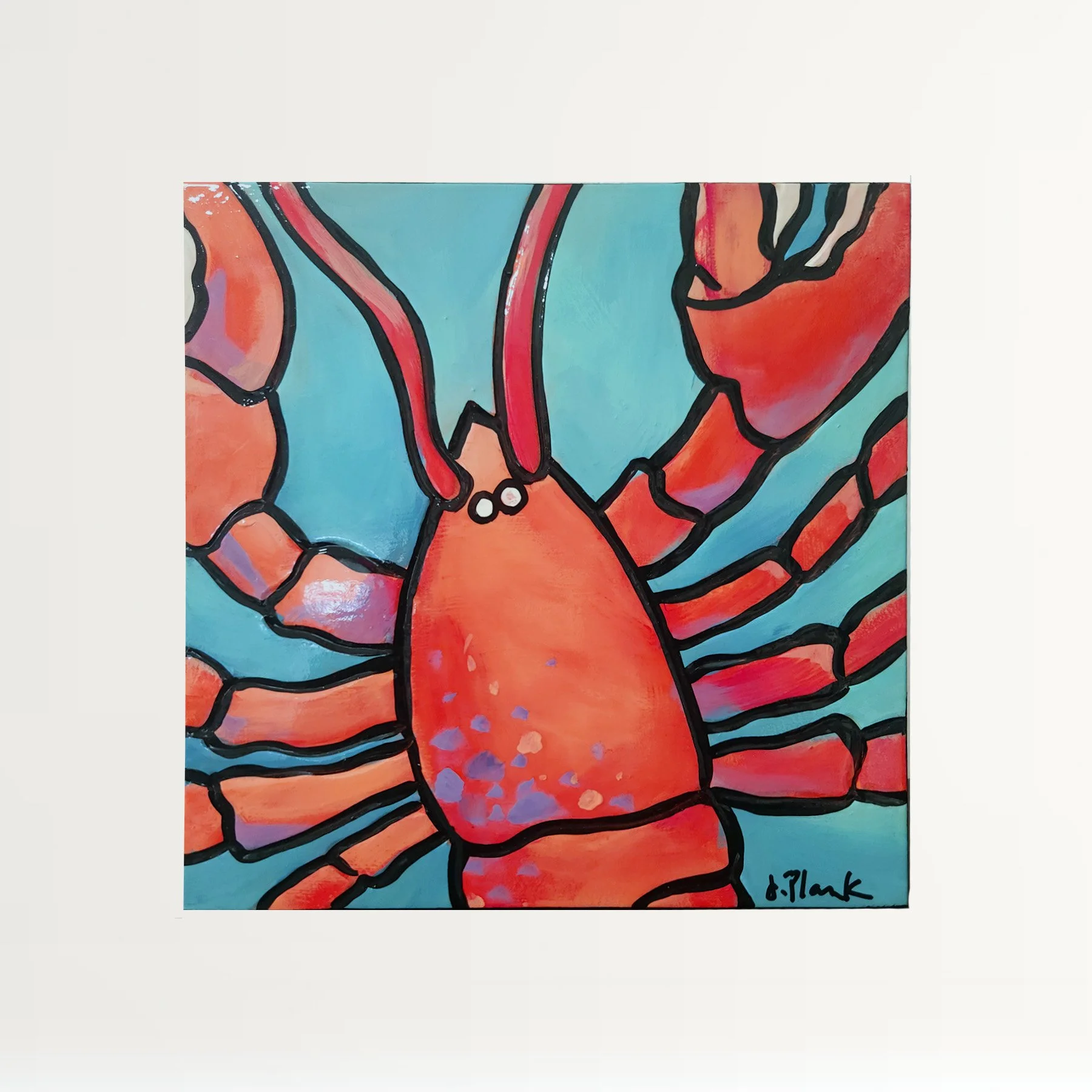 Origial Art - 8" Lobster