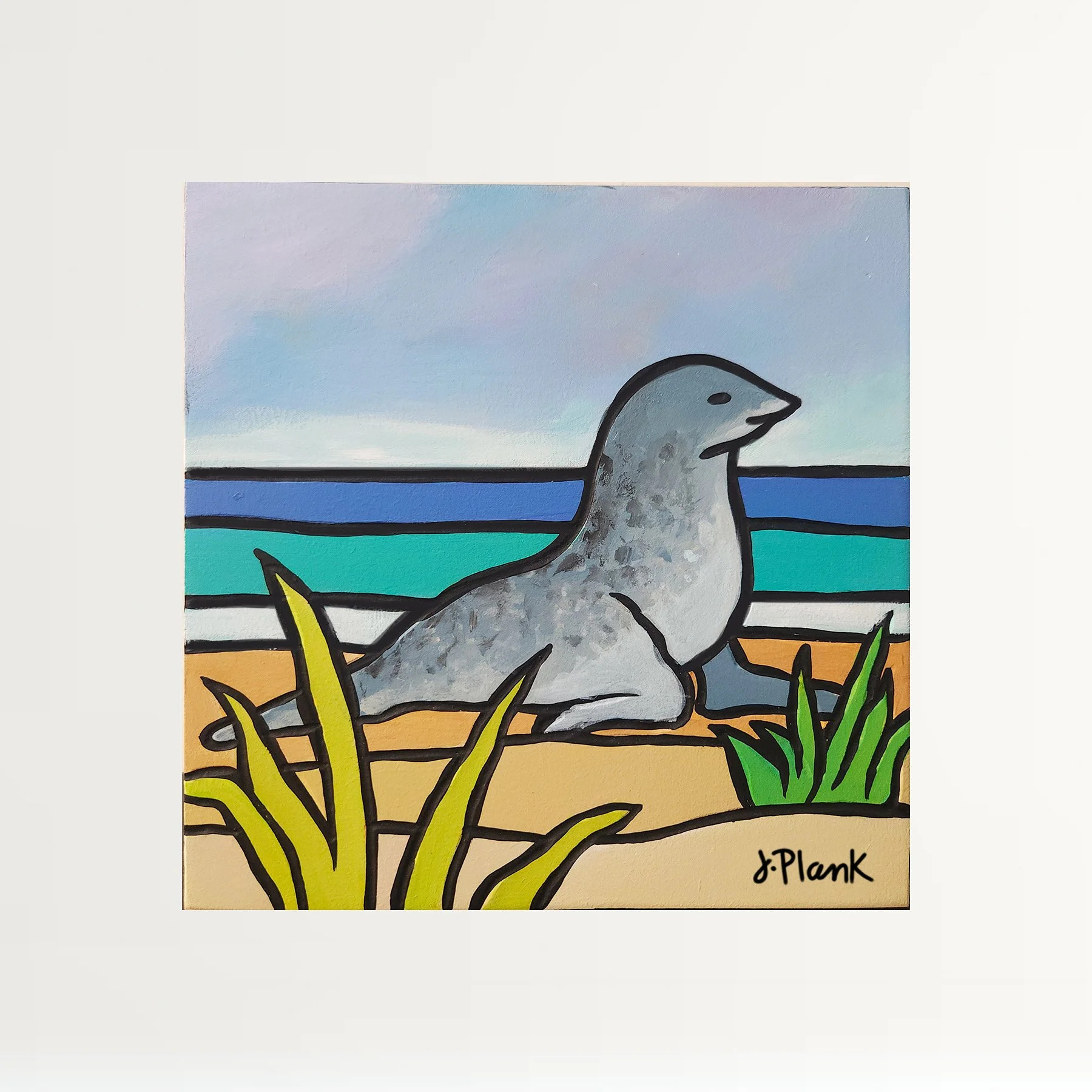 Origial Art - 8" Seal