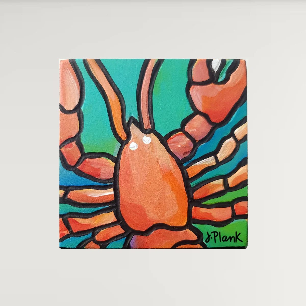 Origial Art - 4" Lobster