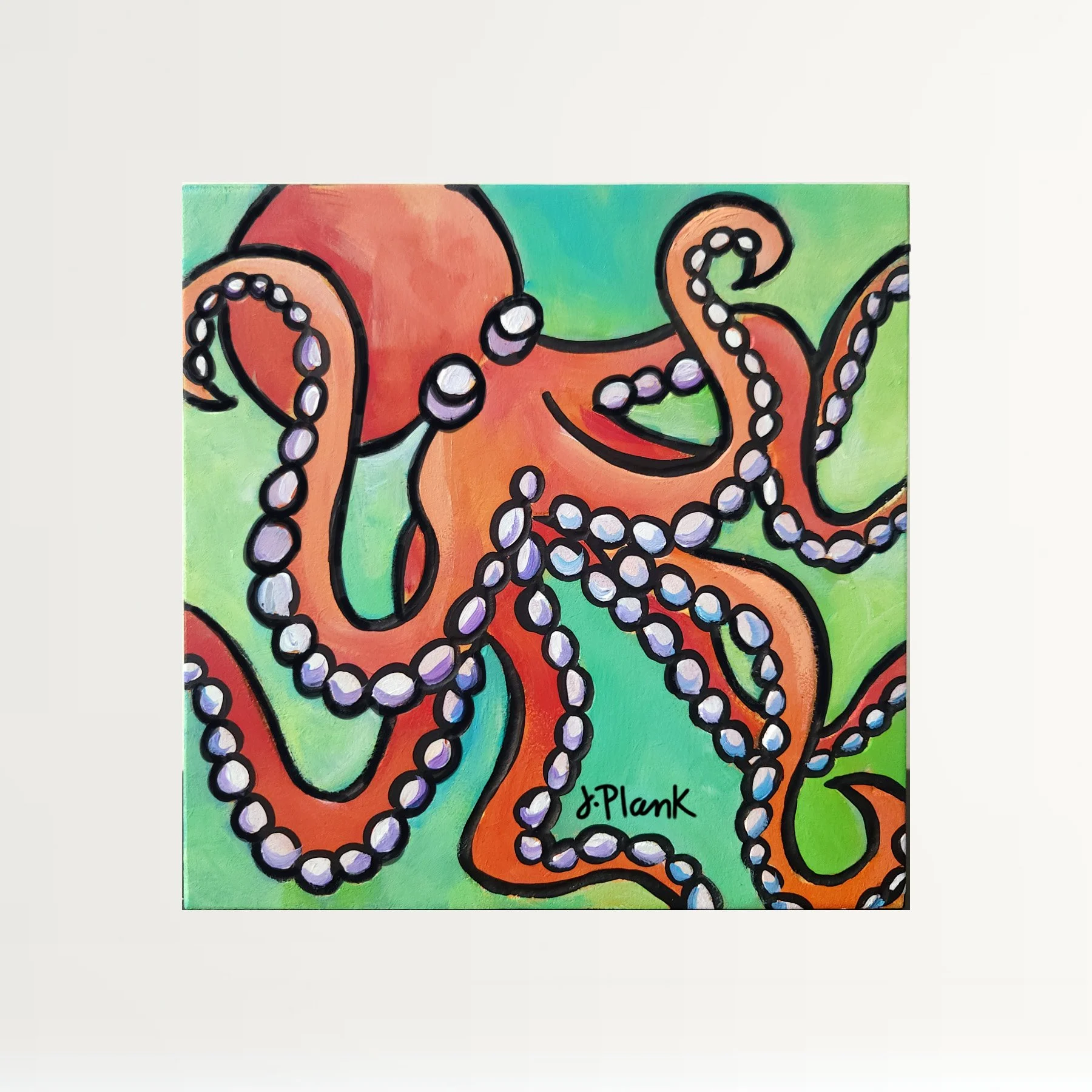 Origial Art - 8" Octopus
