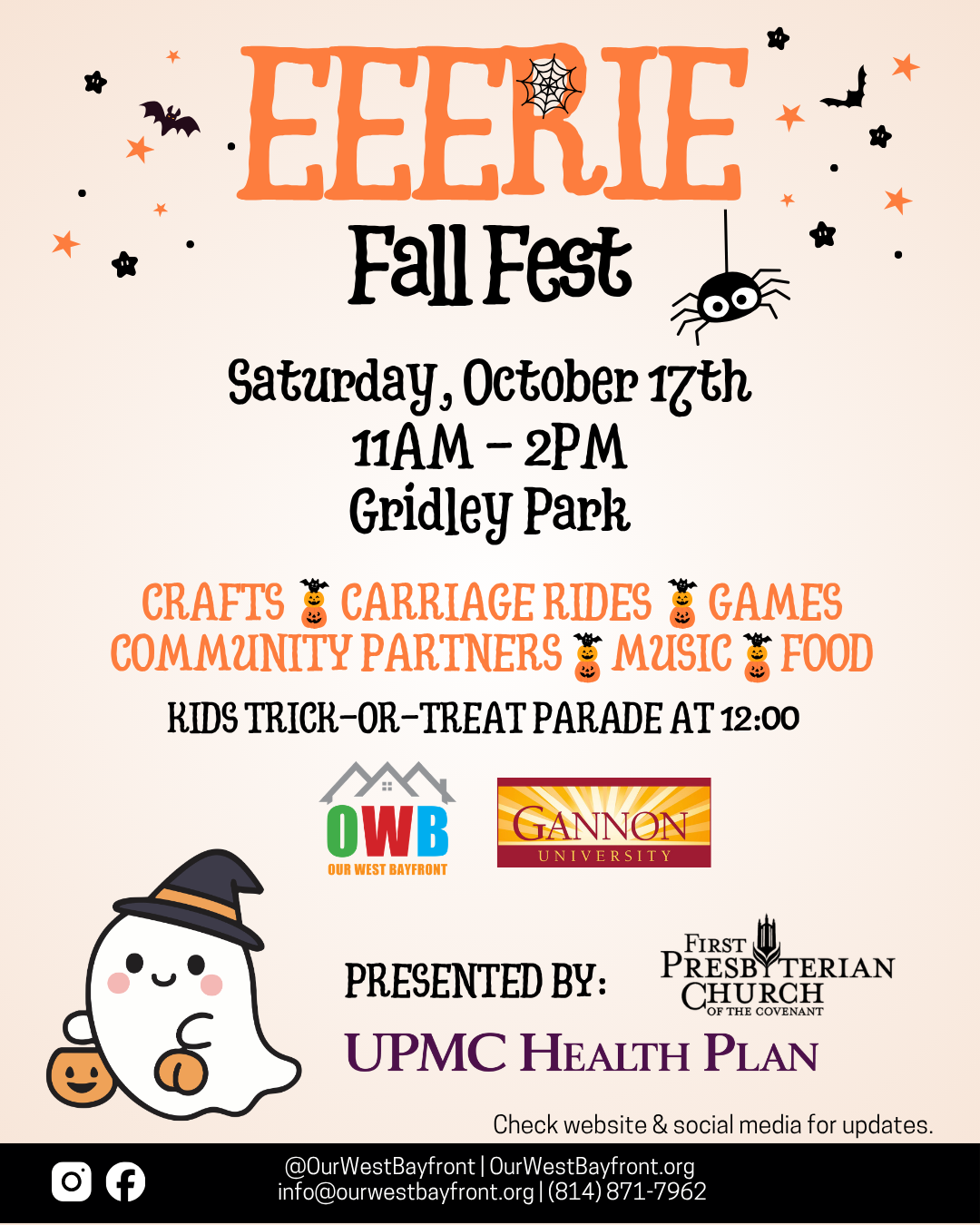 Eeerie Fall Fest at Gridley Park